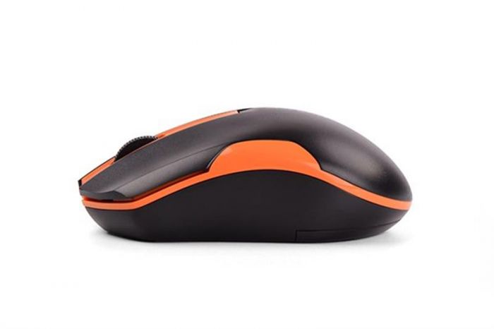 Мишка бездротова A4Tech G3-200N Black/Orange USB V-Track