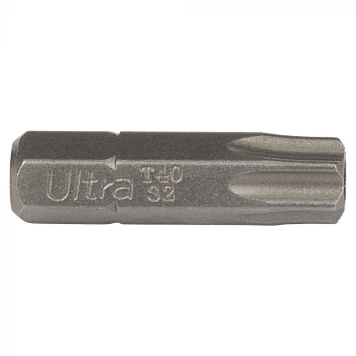 Біти TORX-proof 40×25мм ¼" 10шт S2 (блістер) ULTRA (4015812)