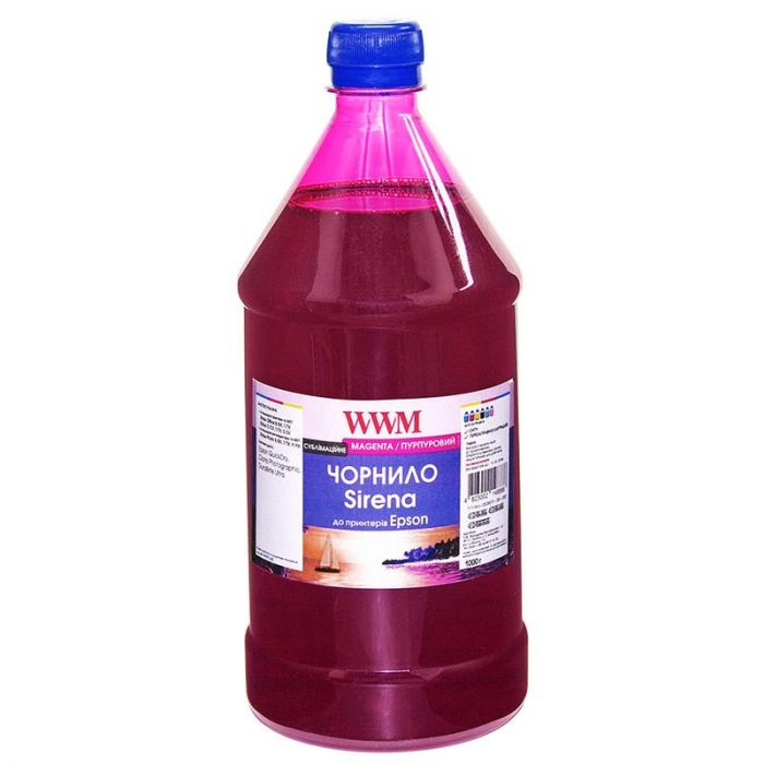 Чорнило WWM Epson Sublimation Sirena Magenta (ES01/M-4) 1000г