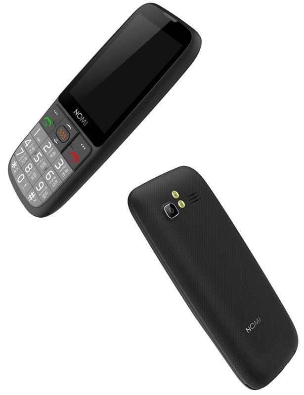 Мобiльний телефон Nomi i281+ Dual Sim Black