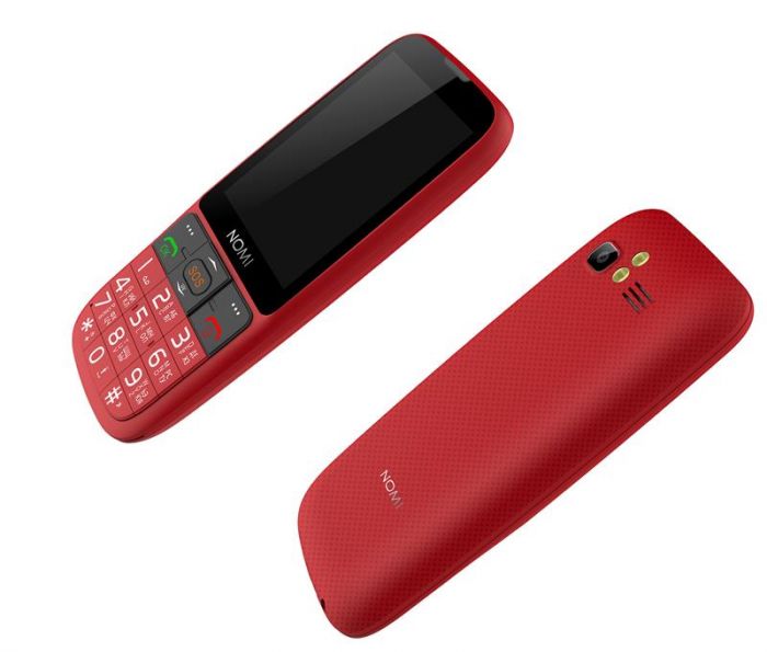 Мобiльний телефон Nomi i281+ Dual Sim Red