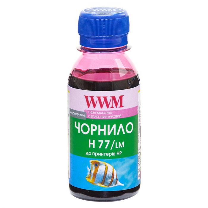 Чорнило WWM HP 177/85 (Light Magenta) (H77/LM-2) 100г