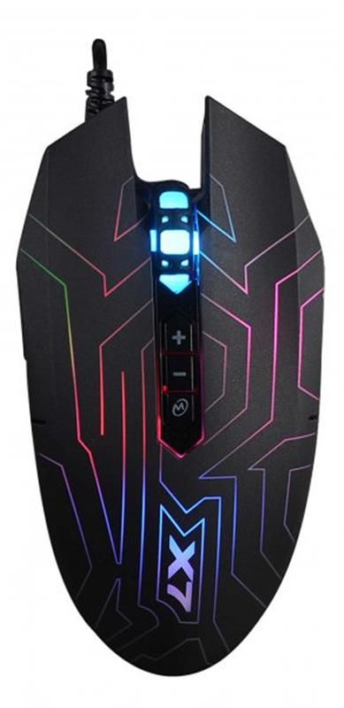 Мишка A4Tech X77 Oscar Neon Black