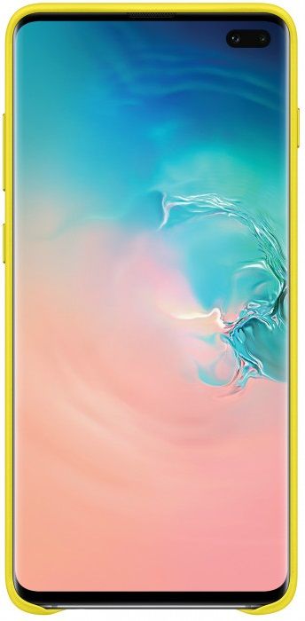 Чохол-накладка Samsung Leather Cover для Samsung Galaxy S10+ SM-G975 Yellow (EF-VG975LYEGRU)