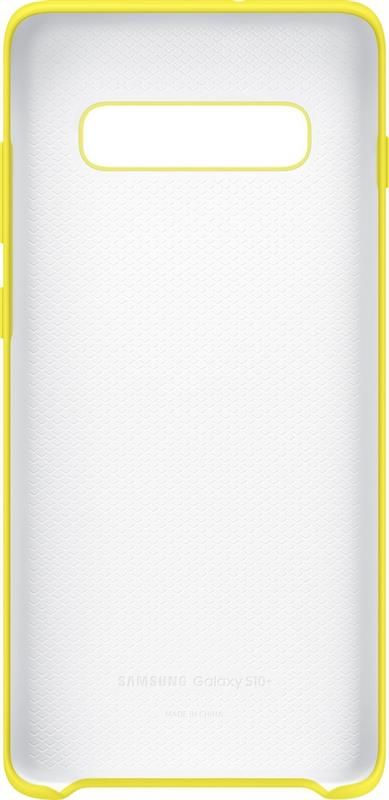 Чохол-накладка Samsung Silicone Cover для Samsung Galaxy S10+ SM-G975 Yellow (EF-PG975TYEGRU)