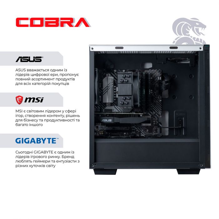 Персональний комп`ютер COBRA Gaming (A36.32.S5.66XT.A4115)