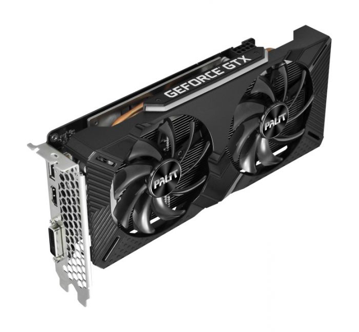 Відеокарта GF GTX 1660 Ti 6GB GDDR6 Dual Palit (NE6166T018J9-1160C)