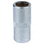 Насадка шестигранна коротка 1/4" 8мм CrV ULTRA (6060082)