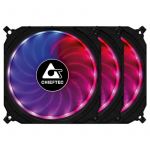 Набір вентиляторів Chieftec Tornado RGB 3in1 (CF-3012-RGB), 120x120x25, 6pin
