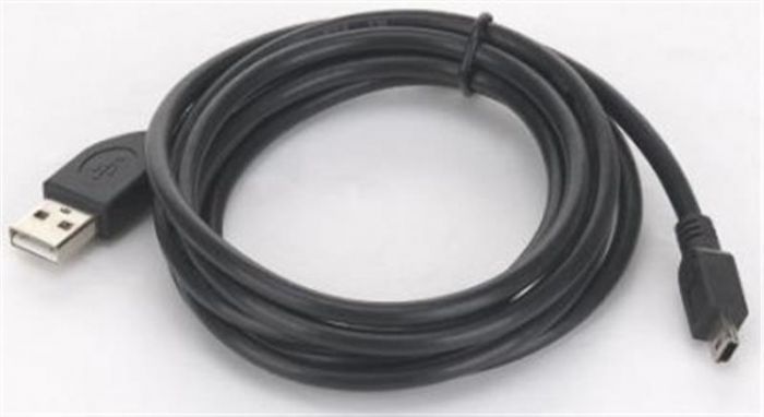 Кабель Cablexpert USB - miniUSB V 2.0 (M/M), 1.8 м, чорний (CCP-USB2-AM5P-6) 