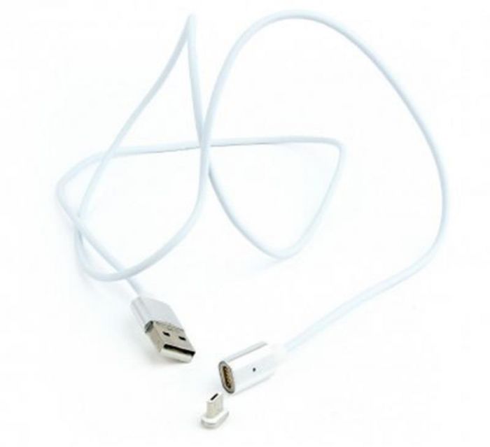 Кабель Cablexpert USB - micro USB V 2.0 (M/M), 1 м, білий (CC-USB2-AMmUMM-1M)