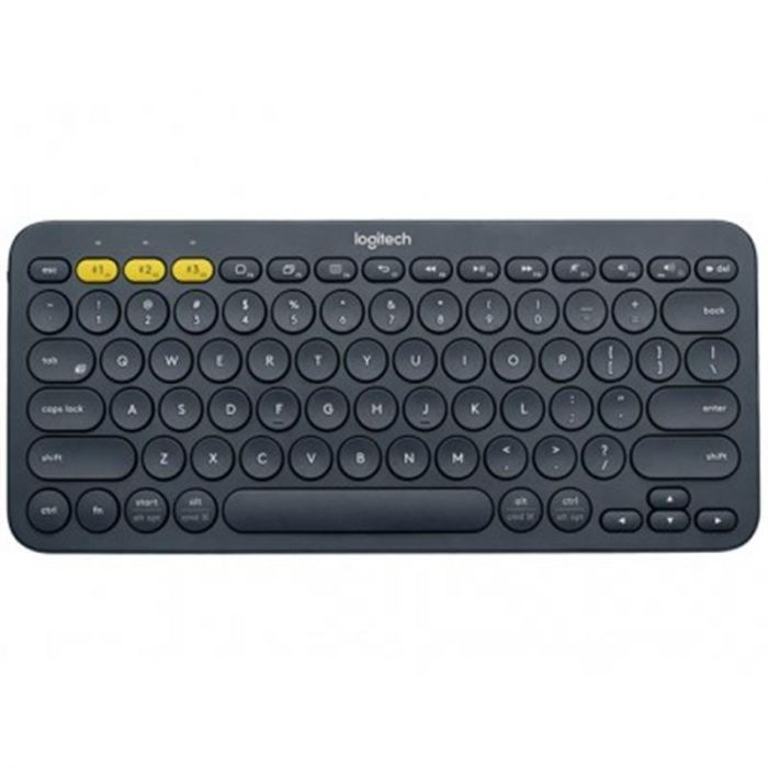 Клавіатура бездротова Logitech K380 (920-007584) Black Bluetooth