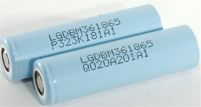 Акумулятор LG 18650 Li-Ion 3450 mAh Cyan