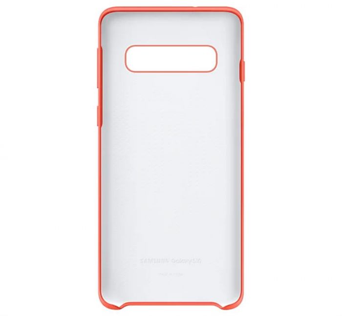 Чохол-накладка Samsung Silicone Cover для Samsung Galaxy S10 SM-G973 Berry Pink (EF-PG973THEGRU)