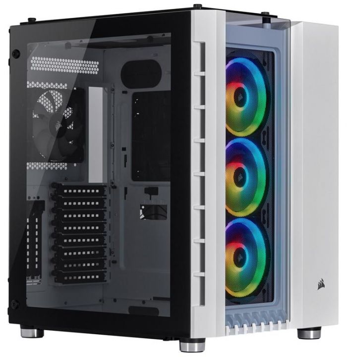 Корпус Corsair Crystal 680X RGB White (CC-9011169-WW) без БЖ