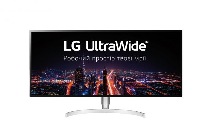 Монітор LG 34" UltraWide 34WK95U-W IPS White/Silver