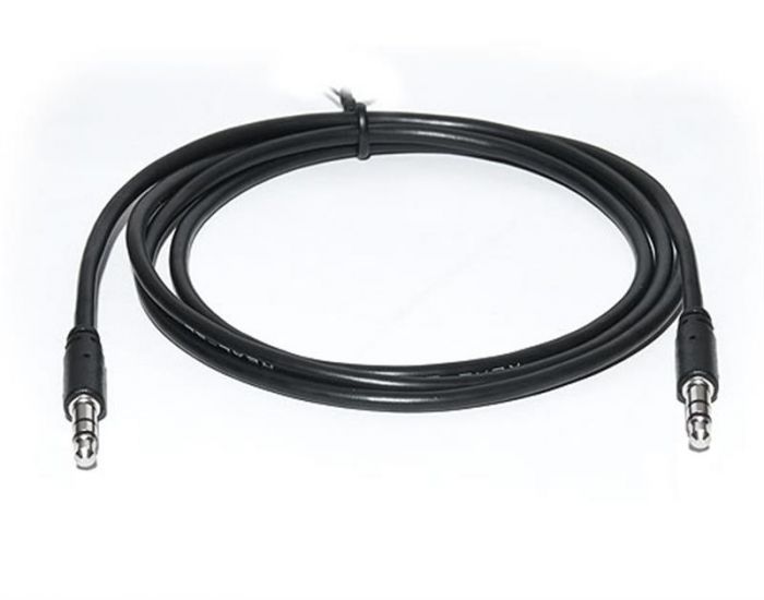 Аудіо-кабель REAL-EL Audio Pro 3.5 мм - 3.5 мм (M/M), 1 м, чорний (EL123500040)