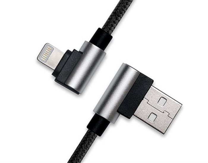 Кабель REAL-EL Premium USB2.0 AM-Lightning 1m, чорний