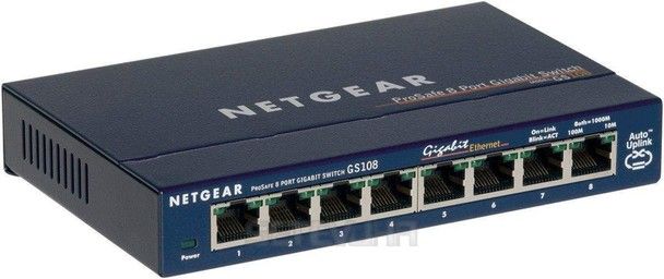 Комутатор Netgear GS108GE 8хGE