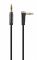 Аудіо-кабель Cablexpert (CCAPB-444L-1M), 3.5 мм кутовий M/M 3.5мм, 1,0 м, стерео, чорний
