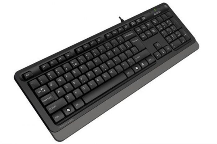 Клавіатура A4Tech FK10 Ukr Grey USB