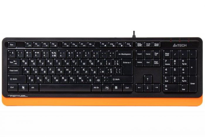 Клавіатура A4Tech FK10 Ukr Orange USB