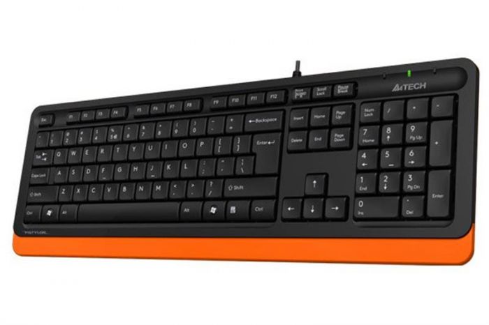 Клавіатура A4Tech FK10 Ukr Orange USB