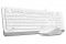 Комплект (клавіатура, мишка) A4Tech F1010 White USB