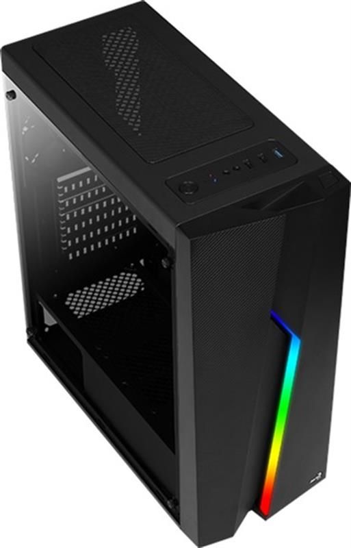 Корпус AeroCool Bolt RGB (Bolt-A-BK-v1) Black без БЖ