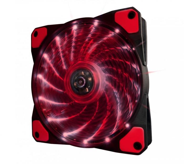 Вентилятор Frime Iris LED Fan 15LED Red (FLF-HB120R15BULK) OEM Bulk