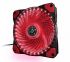 Вентилятор Frime Iris LED Fan 33LED Red (FLF-HB120R33)