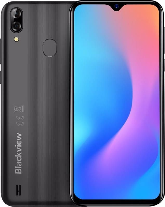 Смартфон Blackview A60 Pro 3/16GB Dual Sim Interstellar Black (6931548305767)