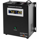 Джерело безперебійного живлення LogicPower LPY-W-PSW-1000VA+ (700Вт), Lin.int., AVR, 2 х Schuko, метал (LP4144)
