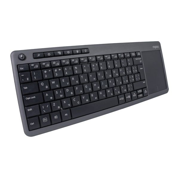 Клавіатура бездротова Rapoo K2600 Ukr Grey USB