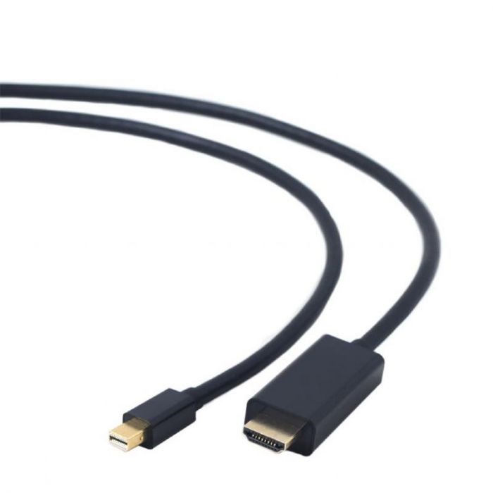 Кабель Cablexpert miniDisplayport - HDMI, М/М, 1.8 м, чорний (CC-mDP-HDMI-6) пакет