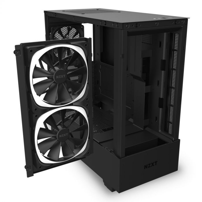 Корпус NZXT H510 Elite Matte Black (CA-H510E-B1) без БЖ