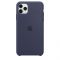 Чохол-накладка Apple Silicone Case для Apple iPhone 11 Pro Max Midnight Blue (MWYW2)