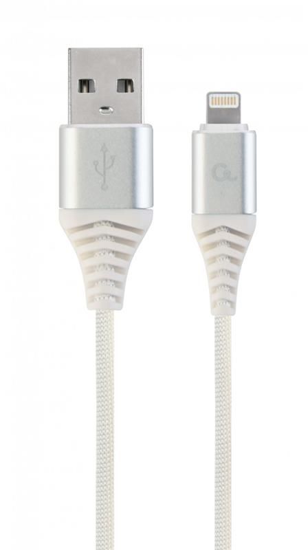 Кабель Cablexpert USB - Lightning (M/M), преміум, 2 м, білий (CC-USB2B-AMLM-2M-BW2)