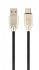 Кабель Cablexpert USB - USB Type-C V 2.0 (M/M), преміум, 2 м, чорний (CC-USB2R-AMCM-2M)