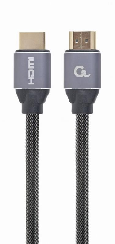 Кабель Cablexpert HDMI - HDMI v.2.0, M/M, 3 м, чорний/сірий (CCBP-HDMI-3M) коробка