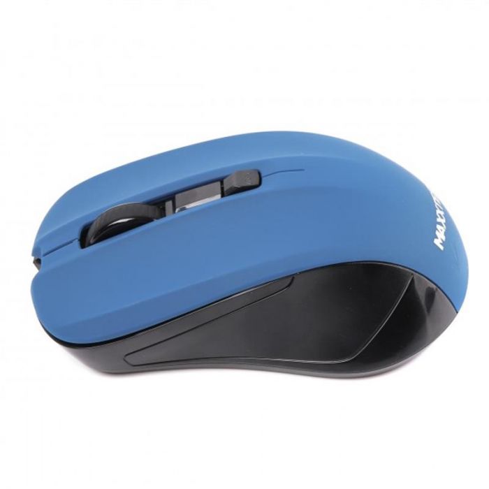 Мишка бездротова Maxxter Mr-337-Bl Blue USB