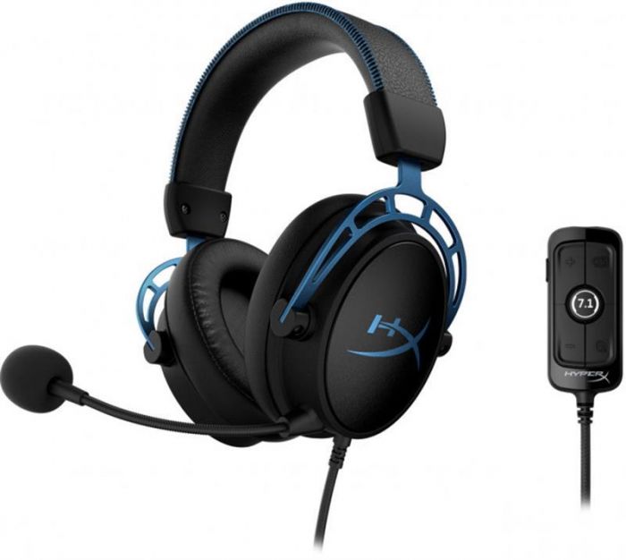 Гарнiтура HyperX Cloud Alpha S Black/Blue (4P5L3AA)