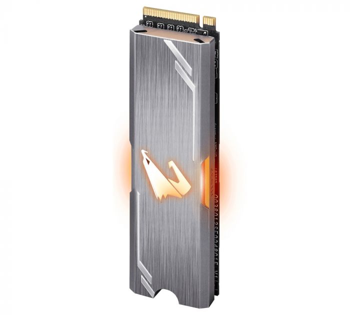 Накопичувач SSD  512GB Gigabyte Aorus RGB M.2 PCIe NVMe 3.0 x4 3D TLC (GP-ASM2NE2512GTTDR)