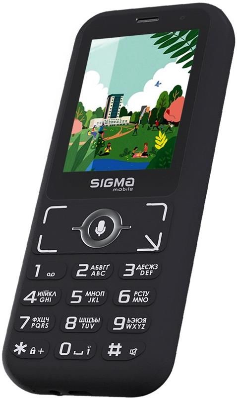 Мобiльний телефон Sigma mobile X-style S3500 sKai Dual Sim Black (4827798121610)