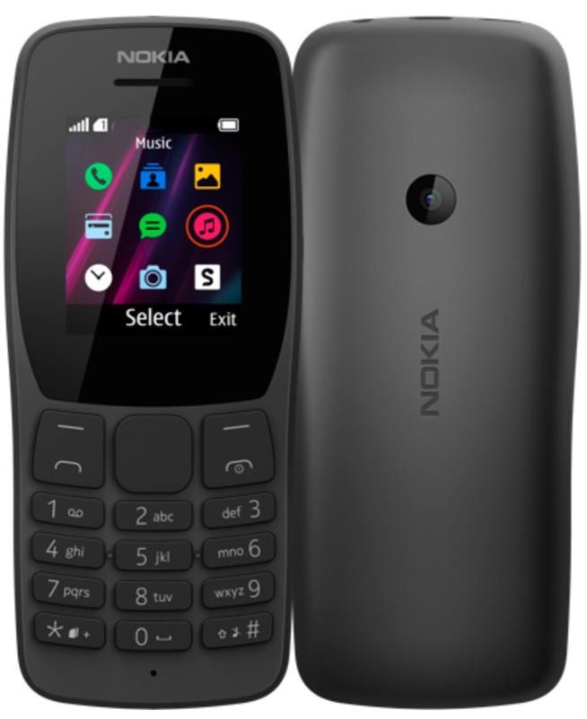 Мобільний телефон Nokia 110 2019 Dual Sim Black