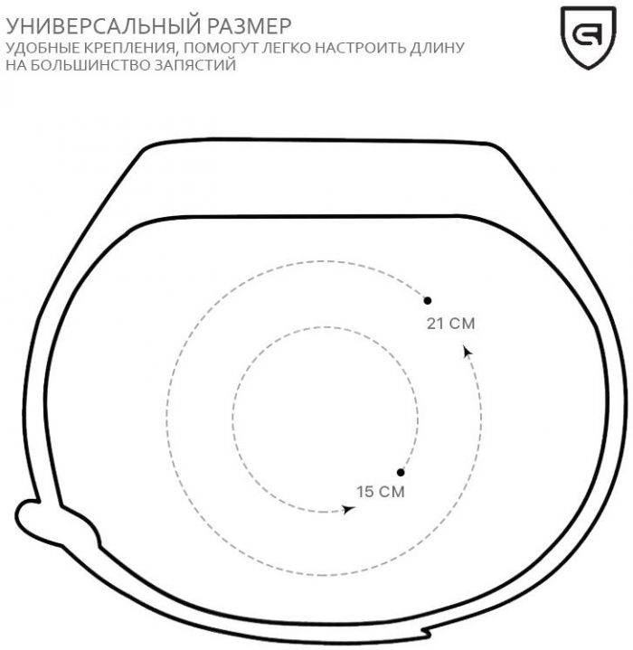 Ремінець Armorstandart для Xiaomi Mi Band 4/3 White (ARM52156)