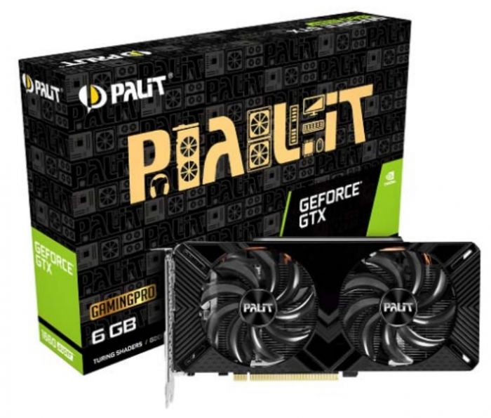 Відеокарта GF GTX 1660 Super 6GB GDDR6 GamingPro Palit (NE6166S018J9-1160A-1)