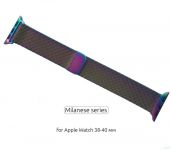 Ремінець Armorstandart Milanese Loop для Apple Watch 38mm/40mm Rainbow (ARM50695)
