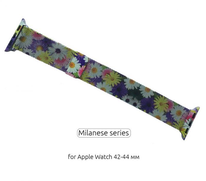 Ремінець Armorstandart Milanese Loop для Apple Watch 42mm/44mm Flower Daisy (ARM52966)