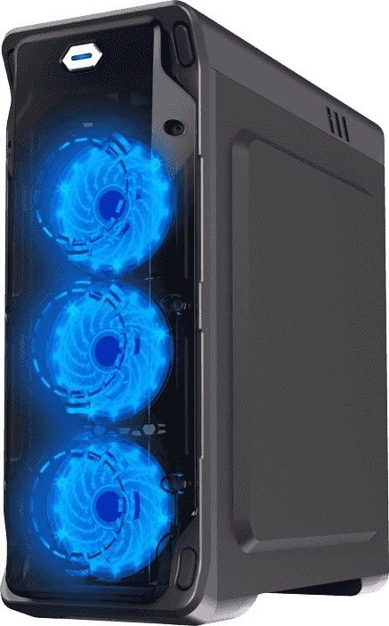 Корпус GameMax StarLight B-Blue Black без БЖ